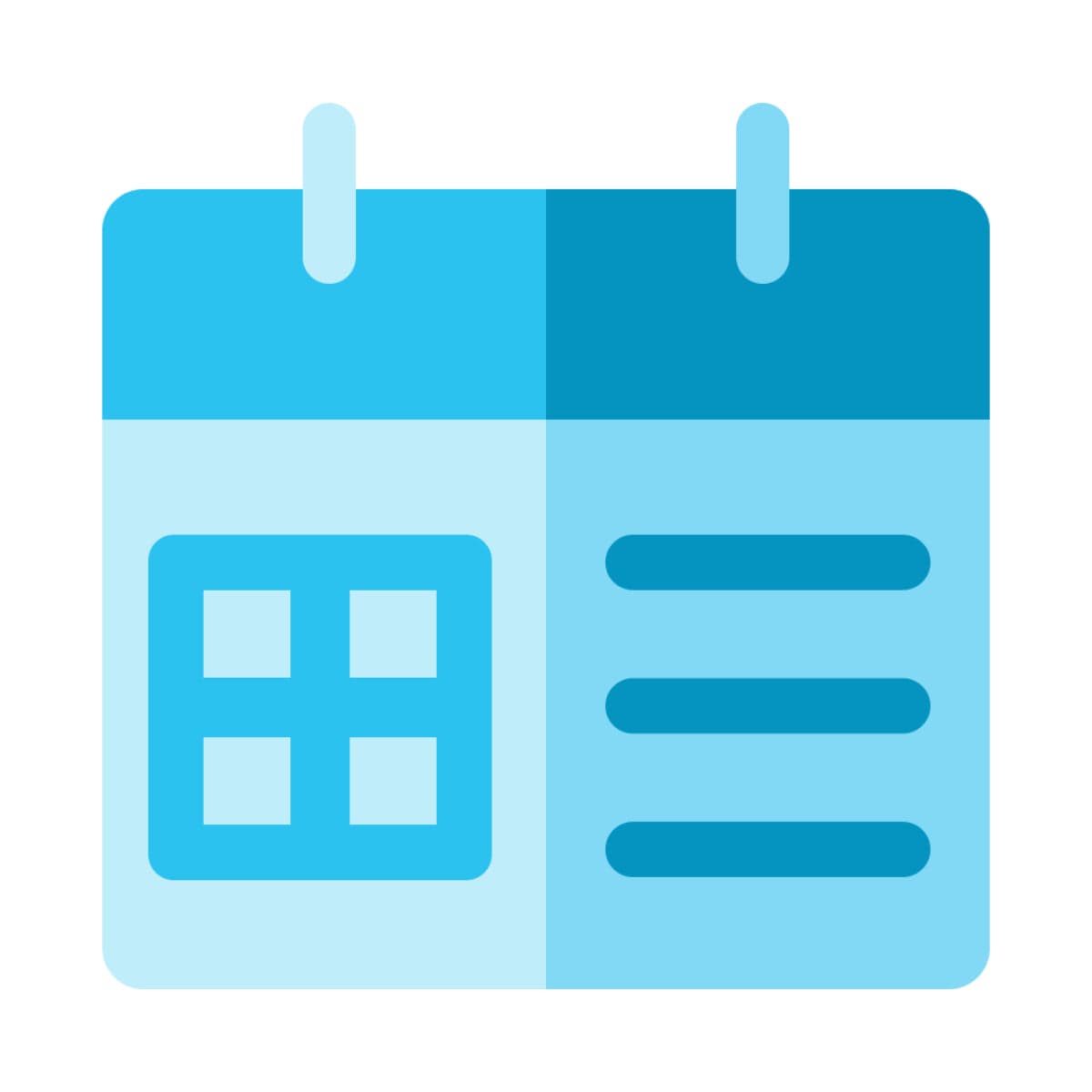 Calendar Appointment Booking App. Take in-person or online meeting, schedule services, events & more logo