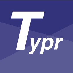 Typr: Animated Typing Effect logo