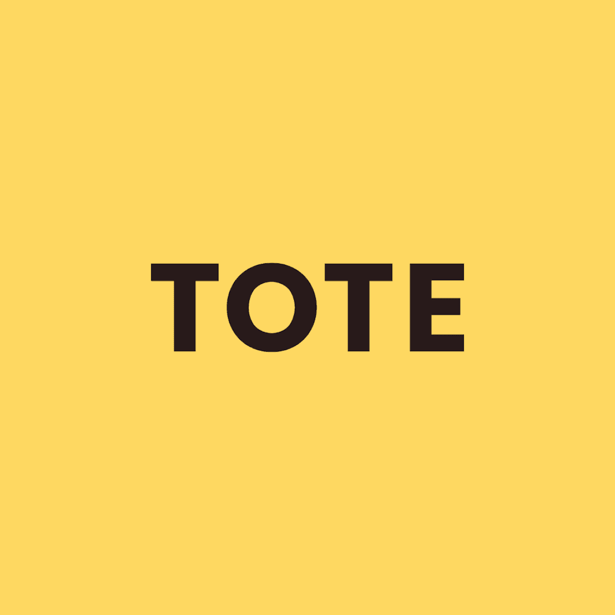 TOTE allows shoppers to reserve fitting rooms with merchandise they select online. logo