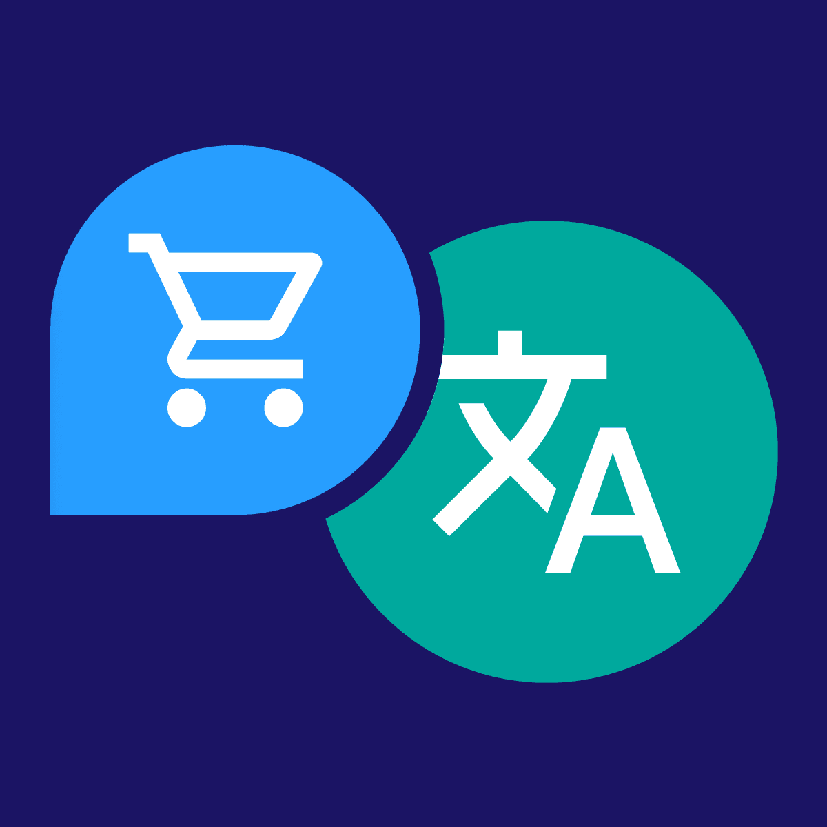 Multi-language checkout to reach a global audience; translate manually or use the A.I. assistant.