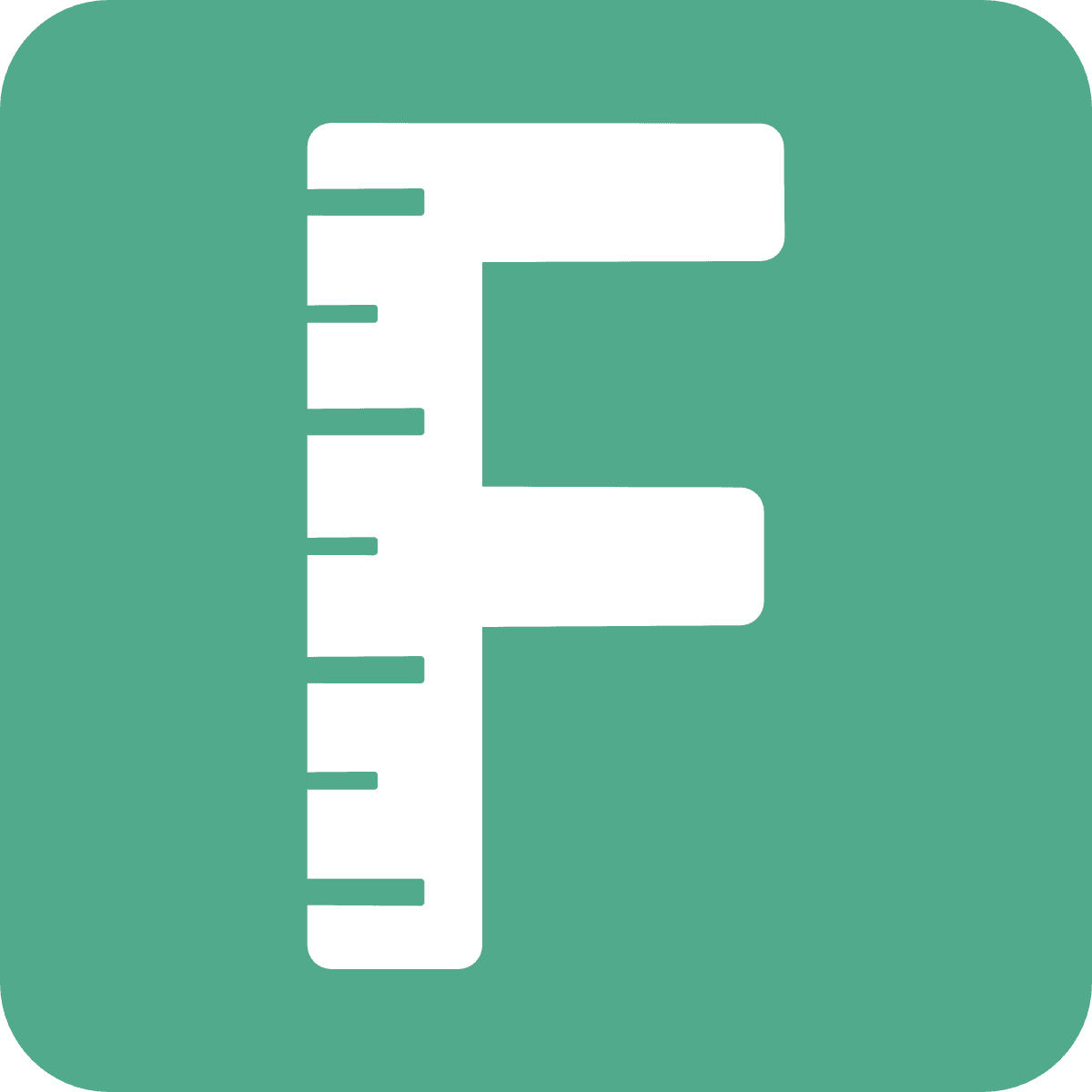 Faslet's Size Me Up widget helps your retail customers find the perfect size in just a few easy steps logo