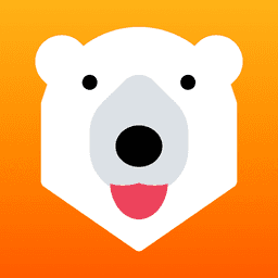 Free Shipping Bear logo