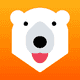 Free Shipping Bear logo