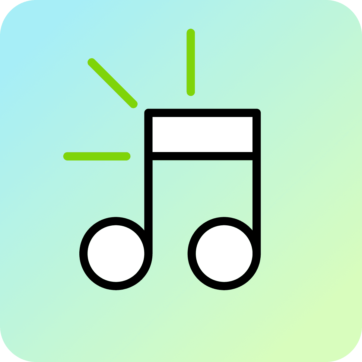 Play background music - custom audio in your entire store to make customers feel your brand. logo