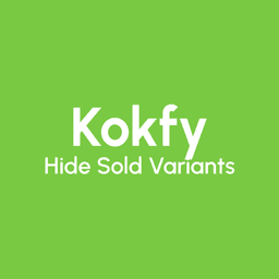 Kokfy ‑ Hide Sold Out Variants logo