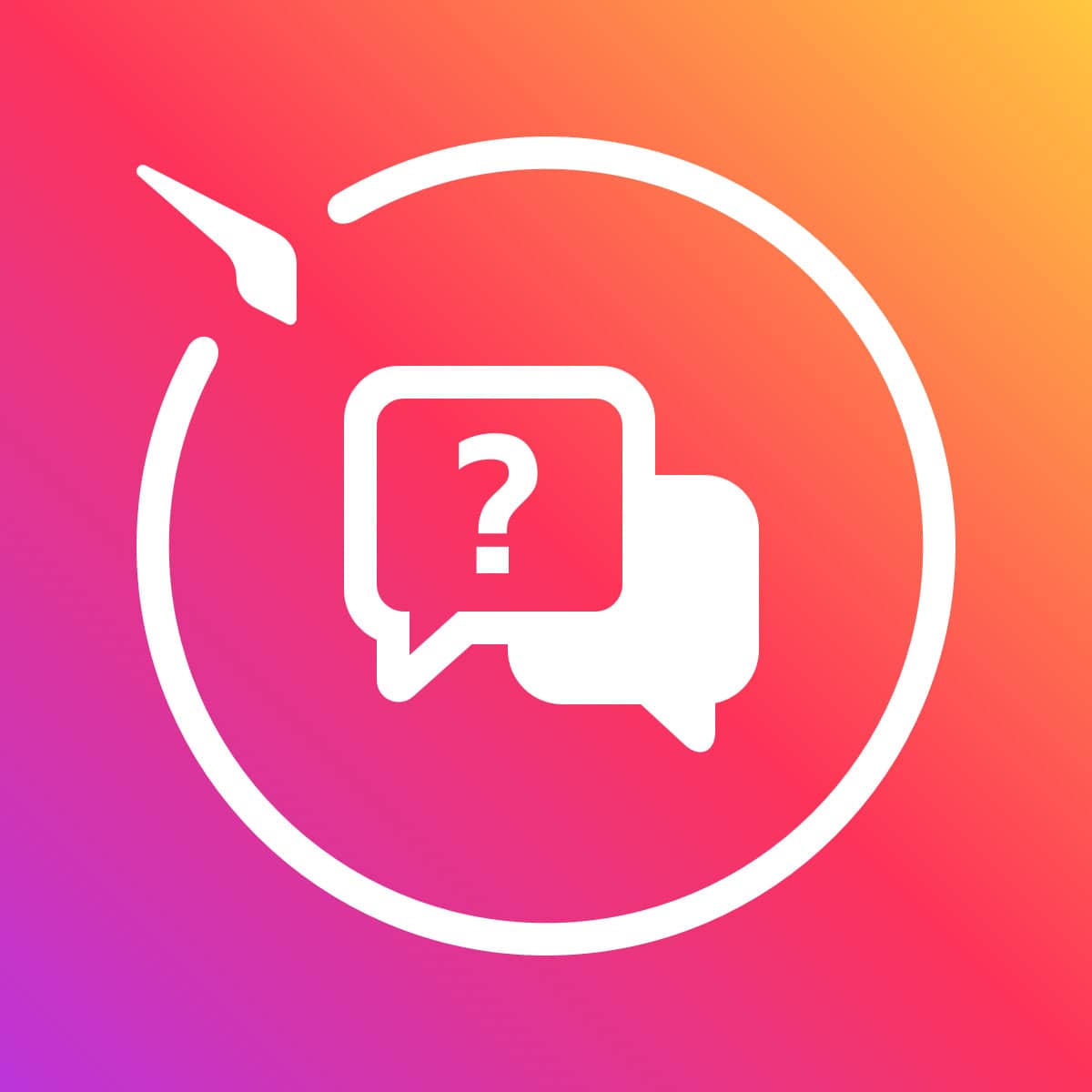 Demonstrate the answers to the most common questions on your website