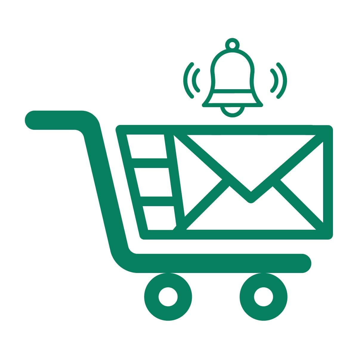 Send automated & manual mails to customers on back-in-stock products to boost leads & sales. logo