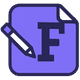 Fontomize: Custom Fonts logo