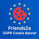 Friends2a GDPR Cookie Banner logo