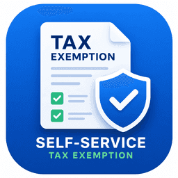 Self‑Service Tax Exemption logo