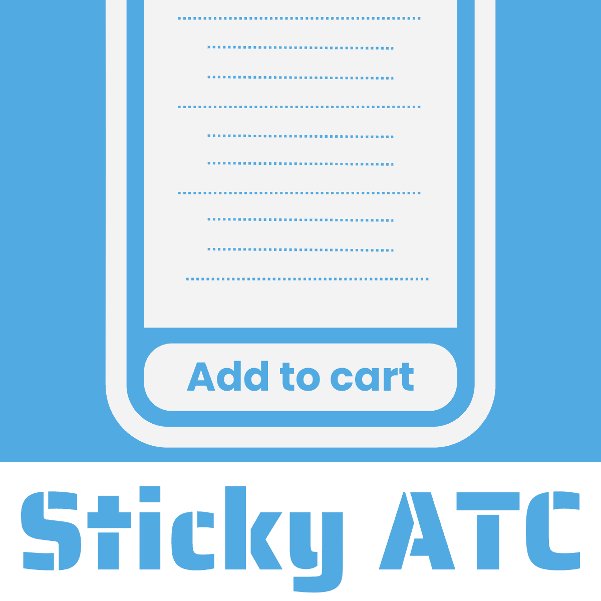 Make checkout easier with a sticky add-to-cart button that stays visible as customers browse.