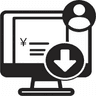 領収書のダウンロード logo