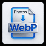 LH Photos to WebP logo