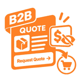 B2B Request Quote, Hide Price logo