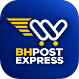 WEB387 BHPost Express Shipping logo