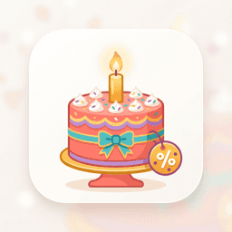 Hurrah: Birthday Discount logo