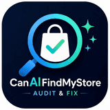 CanAIFindMyStore: Audit & Fix logo