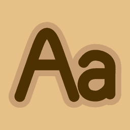 Fontly ‑ Custom & Google Fonts logo