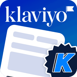 K: Klaviyo Form Builder logo