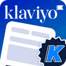 K: Klaviyo Form Builder logo