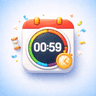 Erin Gradient Countdown Timer logo