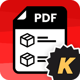 K: PDF Product Catalog Maker logo