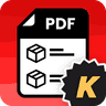K: PDF Product Catalog Maker logo