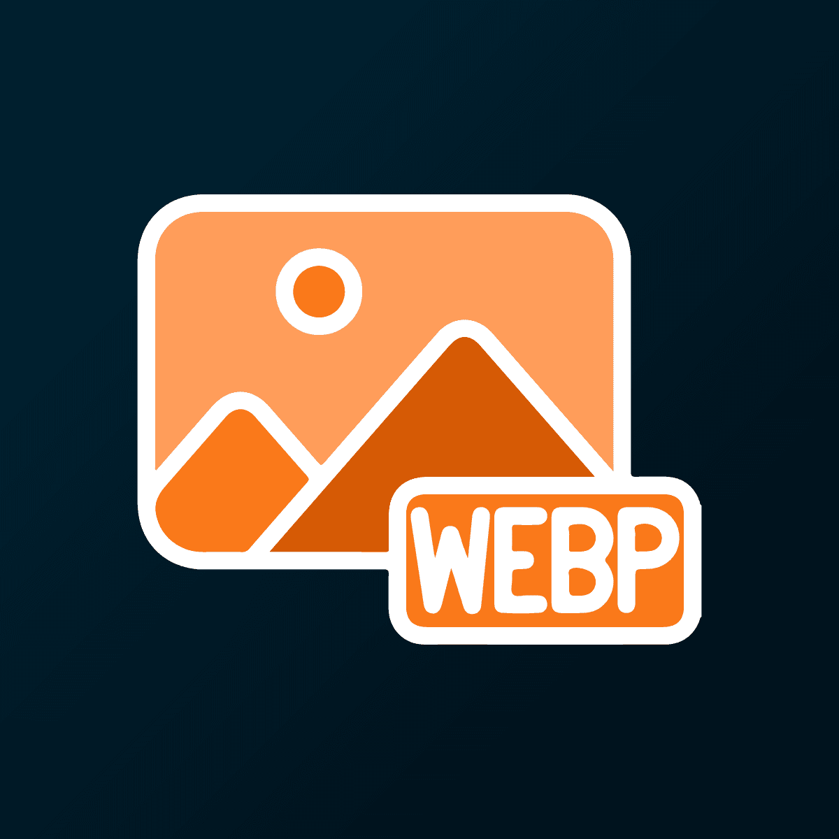 Milople WebP App converts store images to WebP format, reducing size for faster load. logo