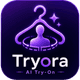 Tryora – AI Try‑On logo