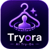 Tryora – AI Try‑On logo