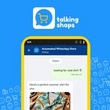 Talking Shops: WhatsApp Hub logo
