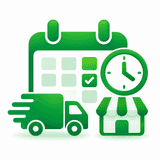 Delivery & Pickup – Scheduler logo