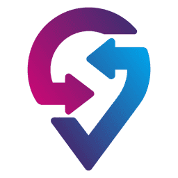 SyncaMap: Auto‑sync Locations logo