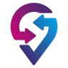 SyncaMap: Auto‑sync Locations logo