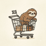 SlothRocket: Back in Stock logo