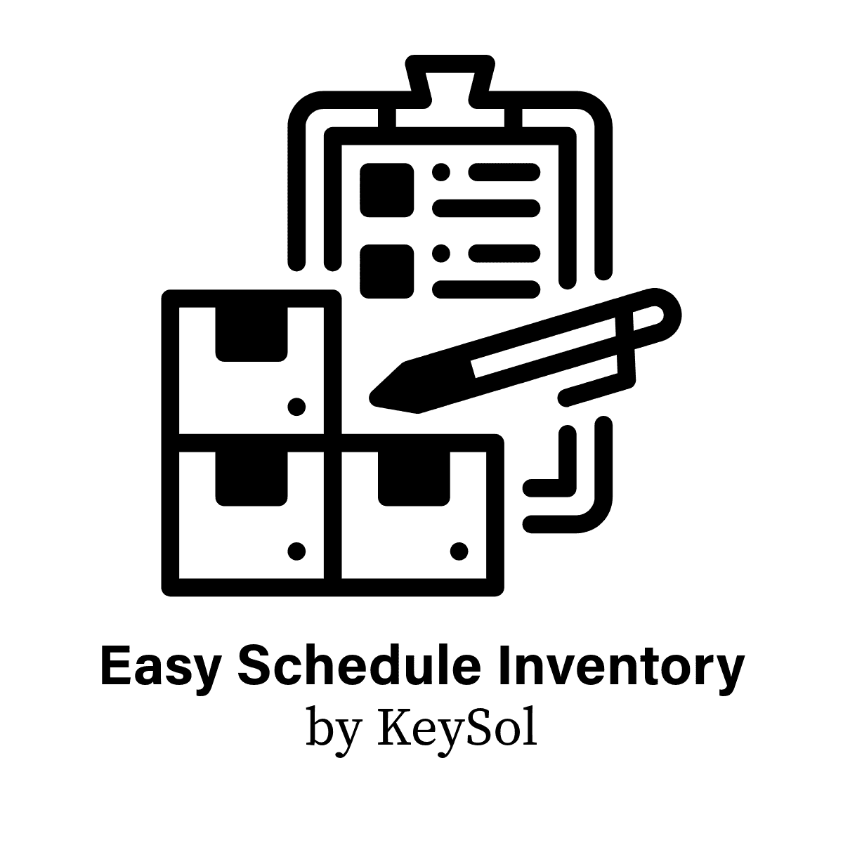 Schedule inventory updates & auto-restock to avoid overselling! logo