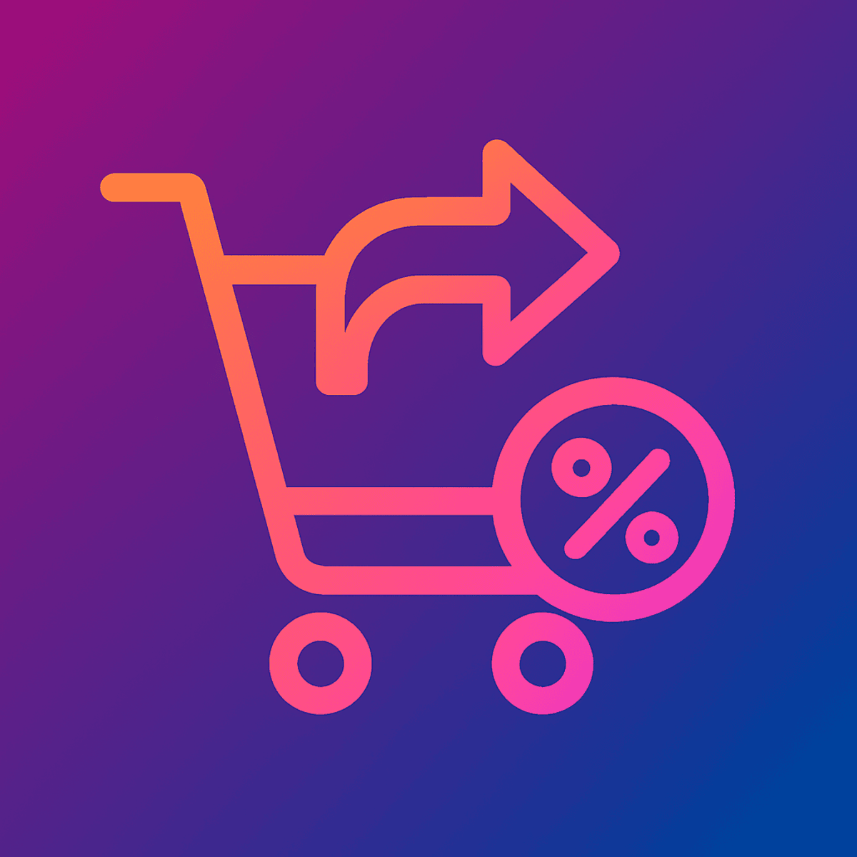 Direct checkout links with auto discounts. Simplify customer checkout. logo