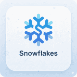 DDC Snowflakes Winters logo