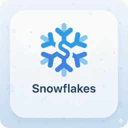 DDC Snowflakes Winters logo