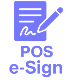 POS e‑sign logo