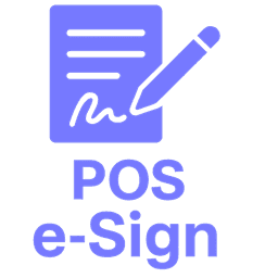 POS e‑sign logo