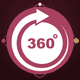 ZS Spin View: AI 360° Generate logo