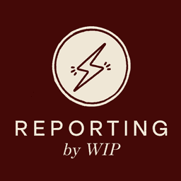 Reporting by WIP logo
