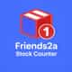 Friends2a Stock Counter logo