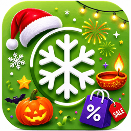 HS Festive Flakes logo