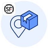 SF Express ALL Pickup Points logo