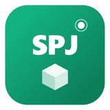 SPJ Magasin 3D logo