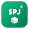 SPJ Magasin 3D logo