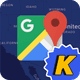 K: Google Maps Button logo