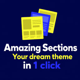 Amazing Sections ‑1Click Theme logo
